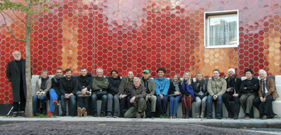 Norwegian group at Metaphorm housing, Elephant & Castle